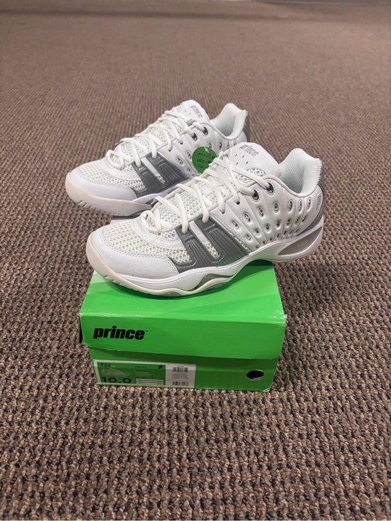 Prince Shoes - Prince White and Gray Performance Tennis Sneakers